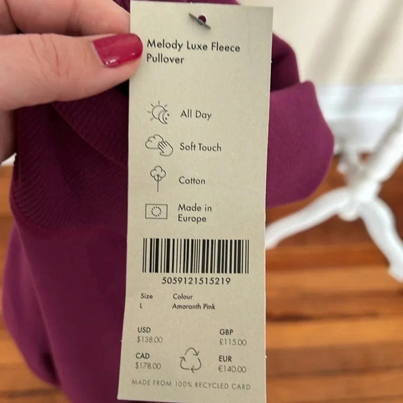 Sweaty Betty Fleece Pullover - Picture 10 of 11